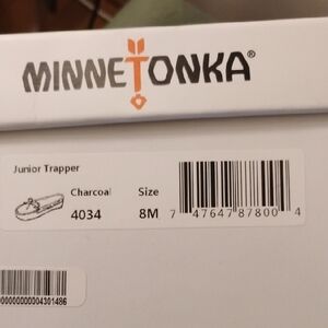 Minnetonka Box with Orange Logo on White